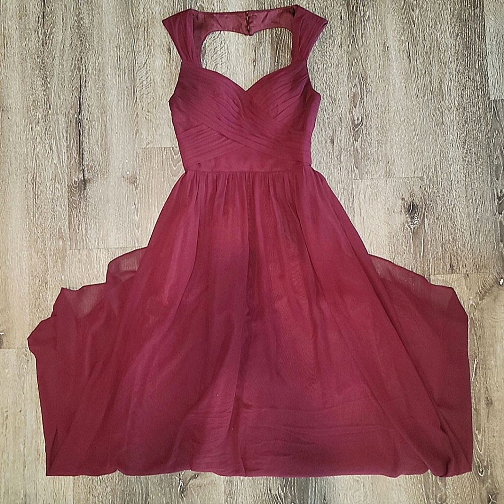 Formal Burgendy Dress